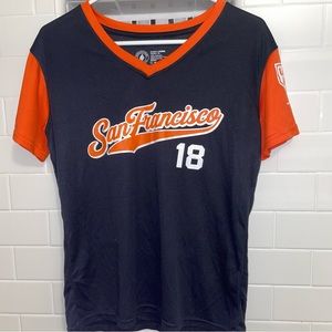 San Francisco Giants marathon T shirt L